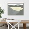 Landscape Composition IV by Jacob Green 24-in. W x 18-in. H. Canvas Wall Art Print Framed in Grey